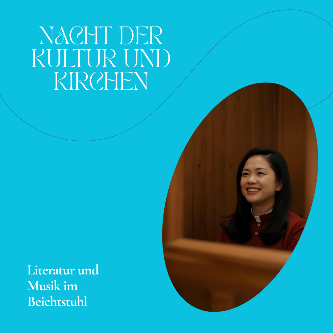 Instagram-Beitrag - Ein Mensch im Beichtstuhl