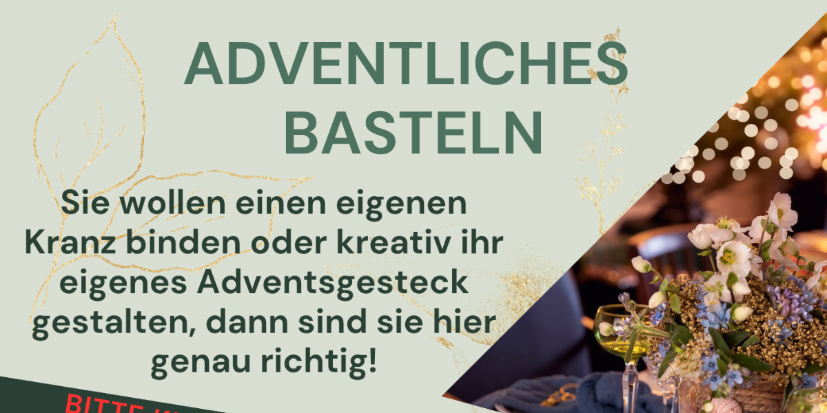 Adventliches Basteln