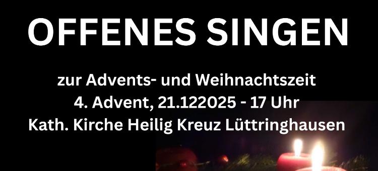 Einladung Projektchor