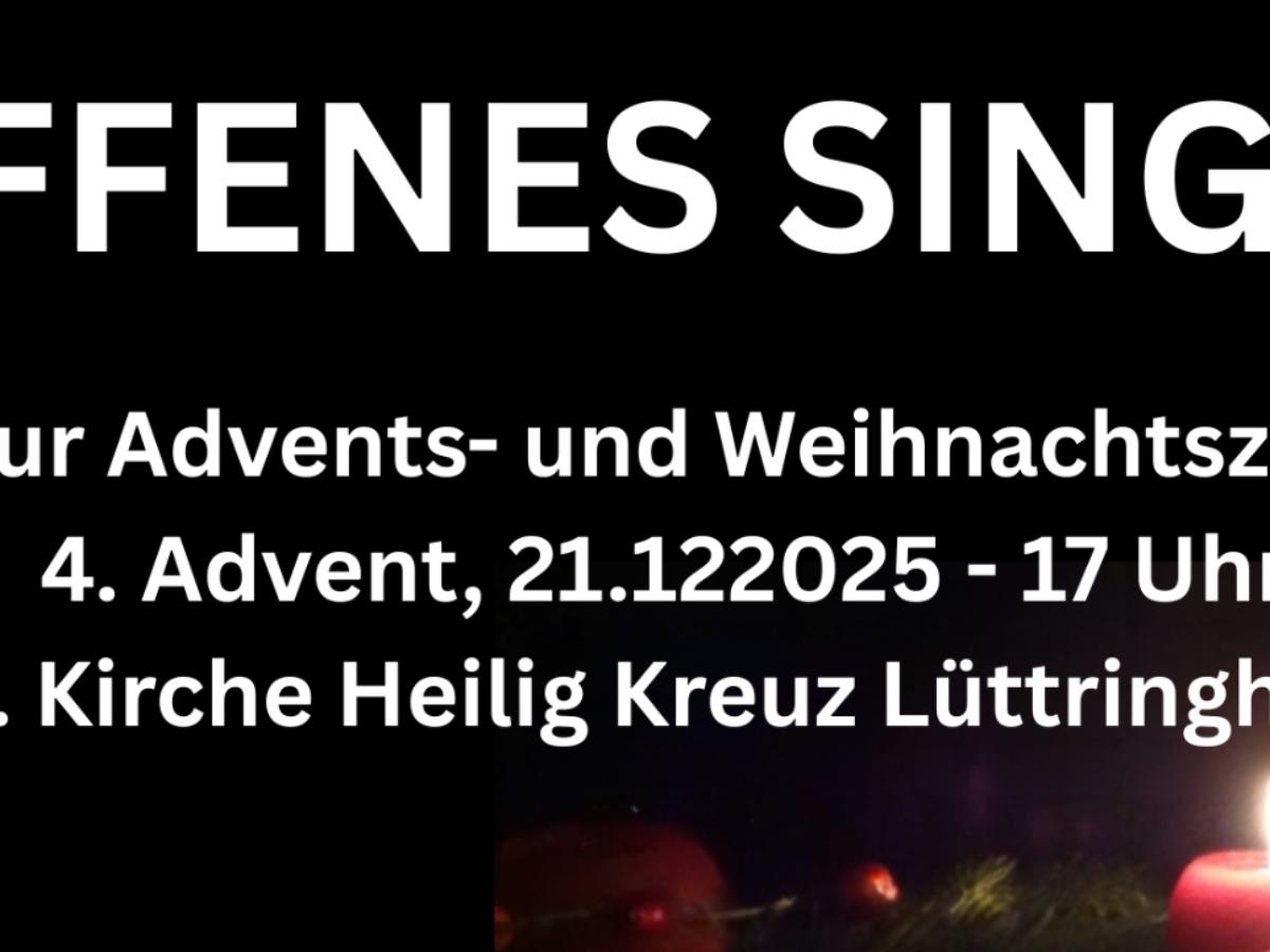 Einladung Projektchor