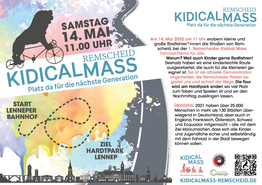 Kidical_Mass_Remscheid_Aushang