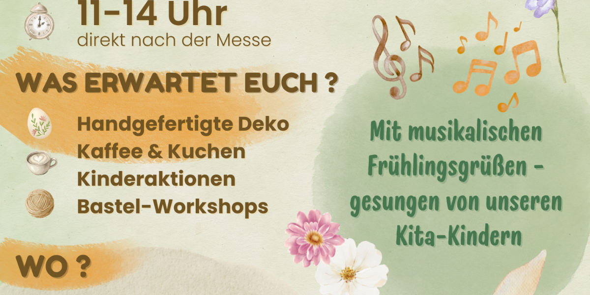 Osterbasar Förderverein KiTa