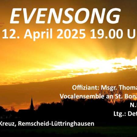 Plakat Evensong (NEU) Internet