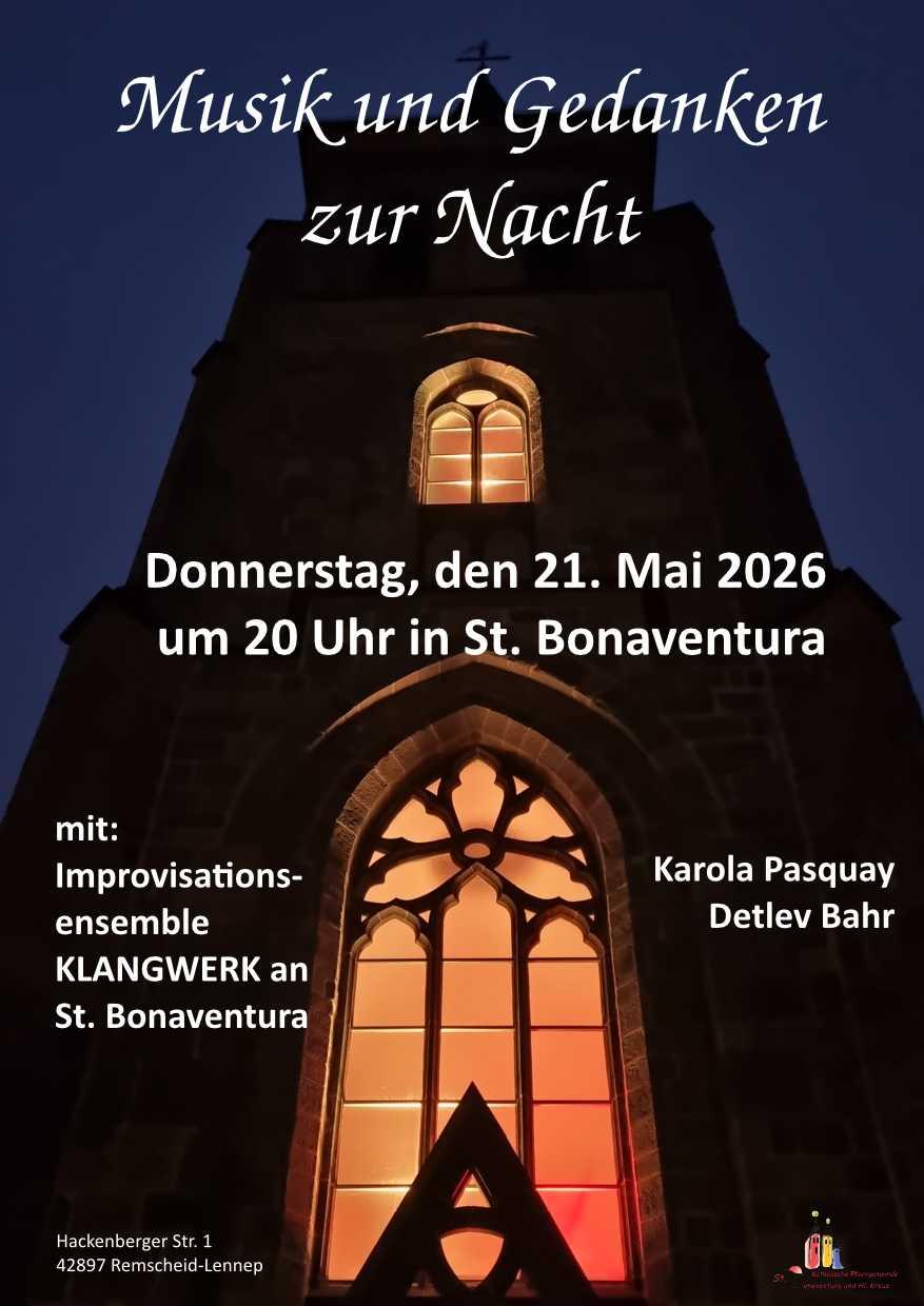 Plakat Musik zur Nacht - Internet