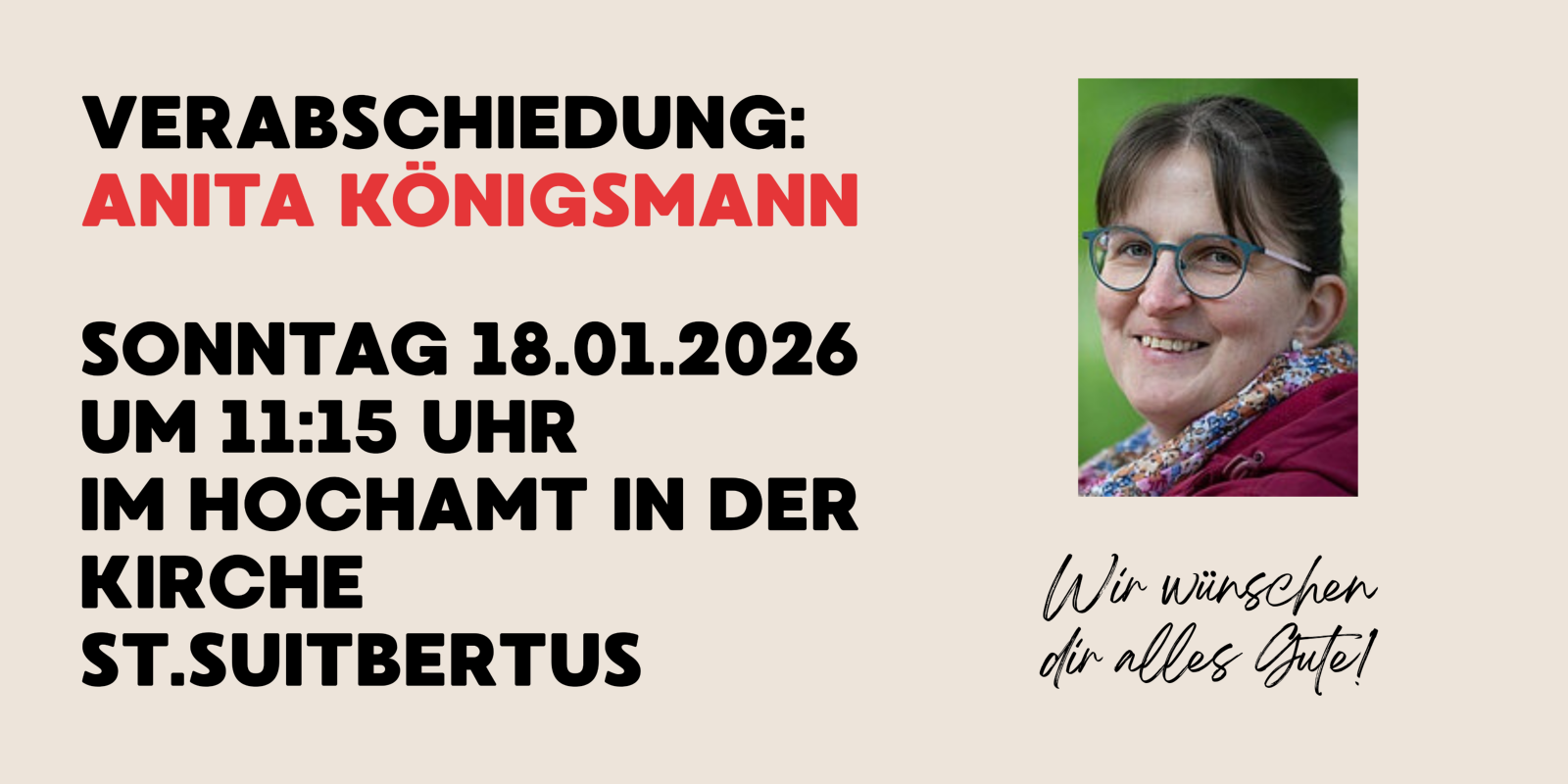 Verabschiedung Anita Königsmann