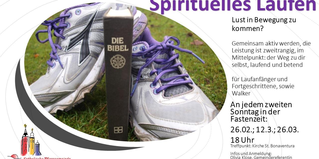 Werbung spirituelles Laufen 2023