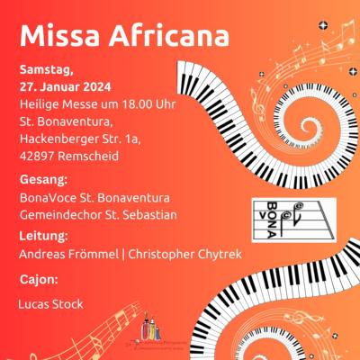 Missa Africana Plakat