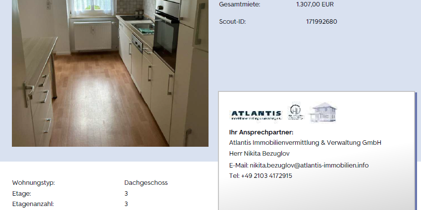 Dachgeschosswohnung