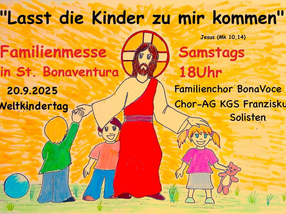 Familienmesse- Plakat