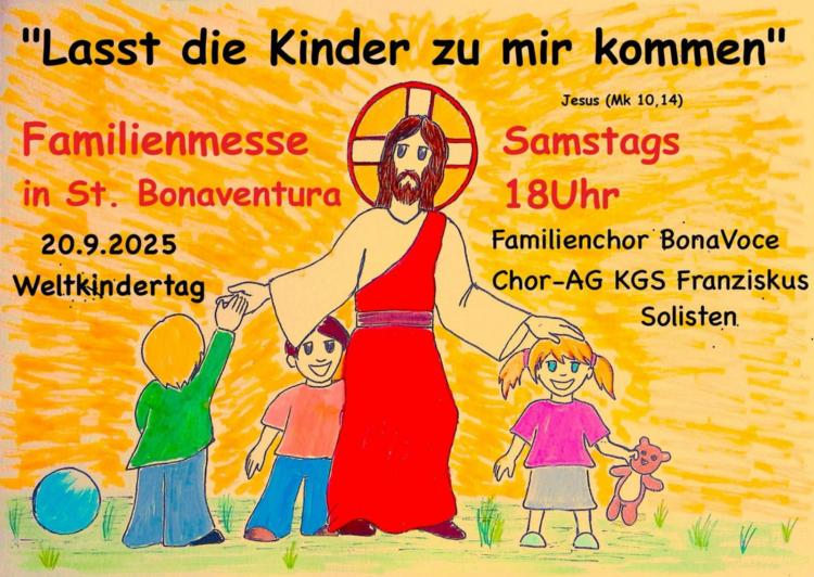 Familienmesse- Plakat