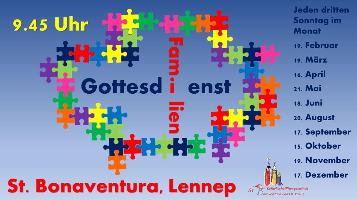 Familiengottesdienst 2023 Plakat